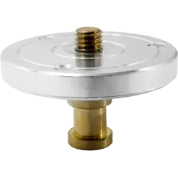 Kupo KS-023 3/8"-16 Threaded Mounting Plate with Baby 5/8" (16mm) Stud