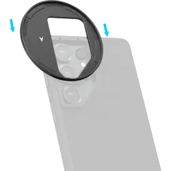 SmallRig 5185 FilMov 67mm Magnetic Filter Adapter for Samsung S25 Ultra