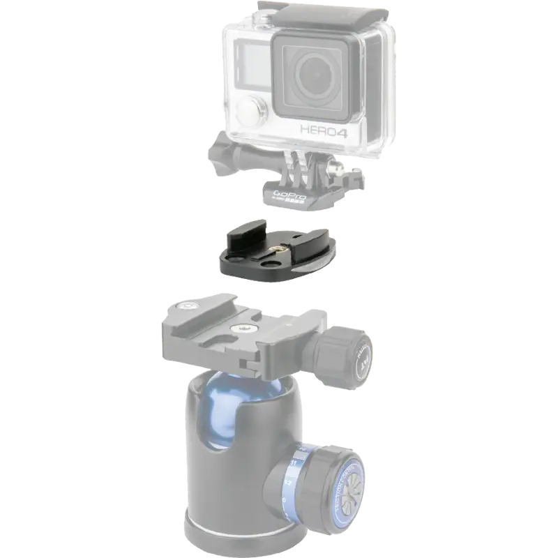 Kupo KS-065 Metal Quick Release GoPro Tripod Mount