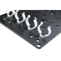 Kupo KCP-404 Twist-Lock Mounting Plate For Four Fluorescent T12 Lamps