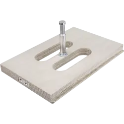 Kupo KS-078 3.5in Long 5/8" Baby Stud with 3/8"-16 Male Thread