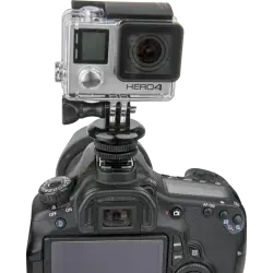 Kupo KS-134 GoPro Tripod Mount with Hot Shoe Adapter