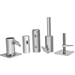 Kupo KCP-712TSK Telescopic Wall Spreader Kit For Pipe 1-1/2" Schedule 40 (O.D.48.3mm)