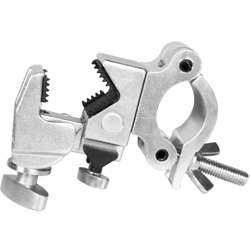Kupo KCP-715P Toothy Convi. Clamp w/ Half Coupler