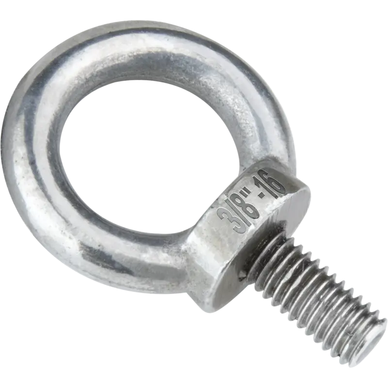 Kupo KS-155L Ring Bolt 3/8"-16 X 20mm Stainless Steel, Long Thread