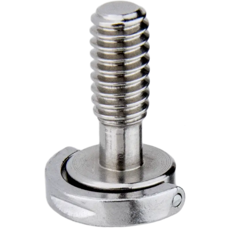 Kupo KS-184 Stainless Steel Flat Head Shaft D Ring 1/4" Screws(21mm)