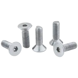 Kupo KS-293 3/8"-16Unc X 1-1/4" Stainless Hex Flat Head Screw Set (5Pcs)