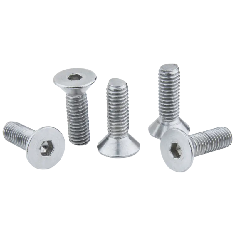 Kupo KS-293 3/8"-16Unc X 1-1/4" Stainless Hex Flat Head Screw Set (5Pcs)