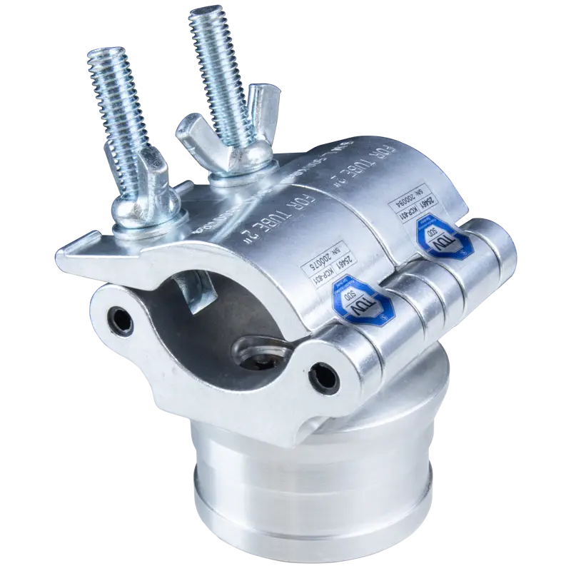 Kupo KS-666 Paddle Mount: Euro Apapter For 2" Copupler Tube