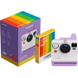 Polaroid Now Gen 3 Purple bundle with Color Film (8 photos)