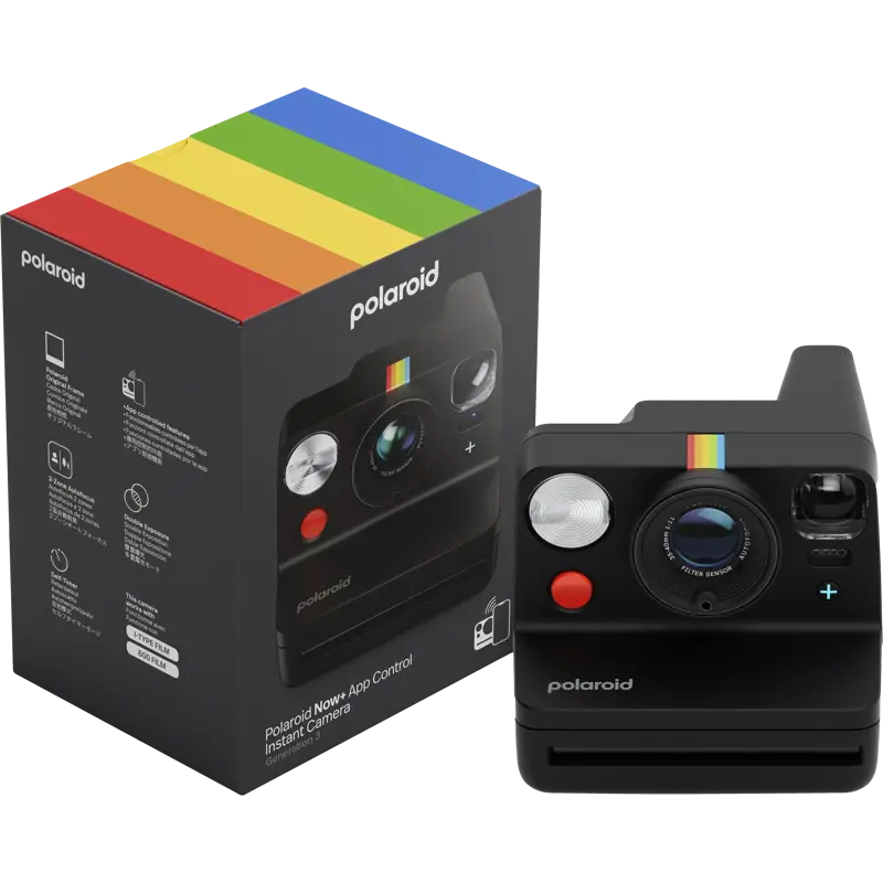 Polaroid Now+ Gen 3 Black