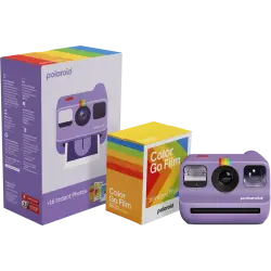 Polaroid Go Gen 2 Purple  + Color Film Bundle (16 Photos)