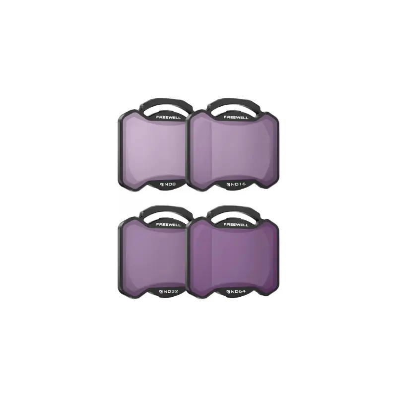Set of 4 filters ND8,16,32,64 Freewell for DJI Avata 2