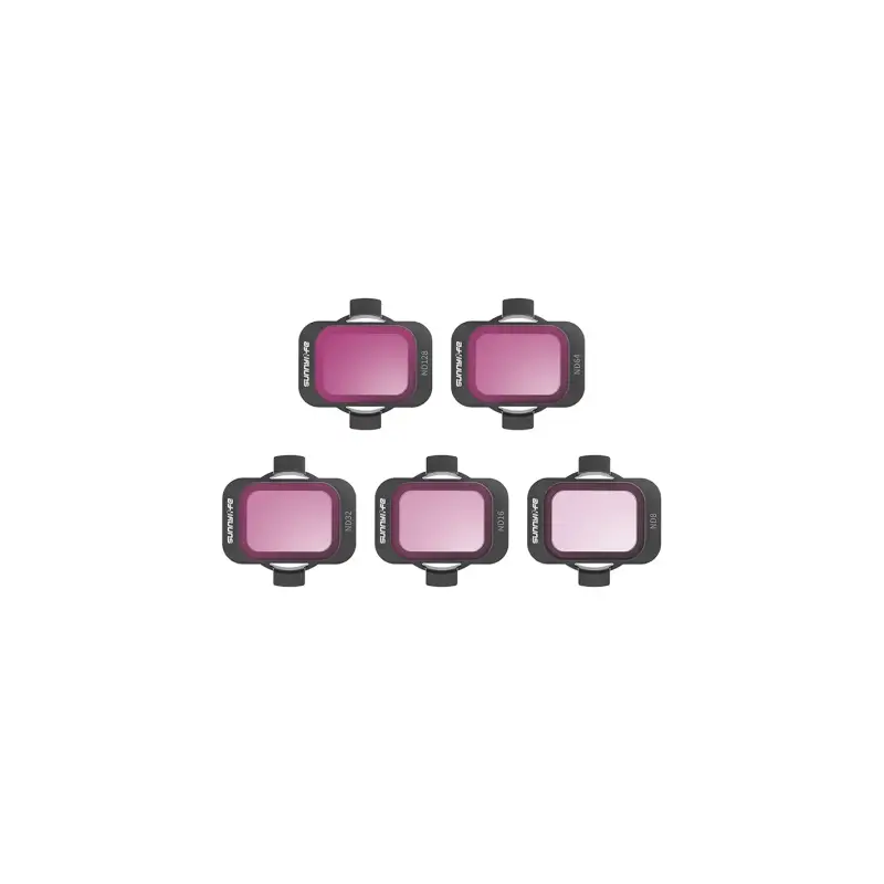 Set of 5 Filters Sunnylife ND 8/16/32/64/128 for DJI Avata 2