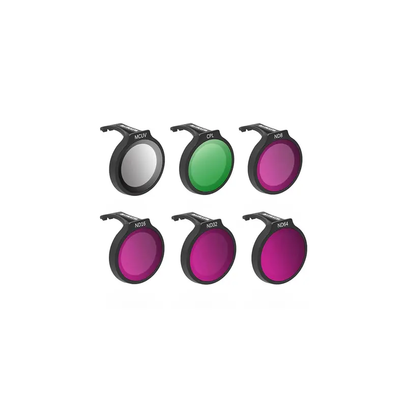 Six filters kit SUNNYLIFE for DJI Neo MCUV+CPL+ND8+ND16+ND32+ND64