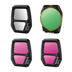Sunnylife Lens Filter A3S-FI928 4pcs Mixture for AIR 3S