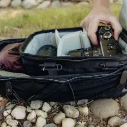 Plecak Outdoor Peak Design Backpack ZIP 18L Ciemny Fiolet