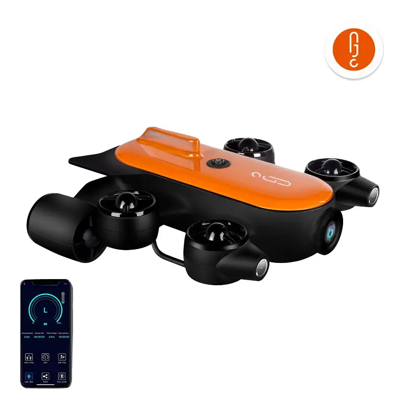 T1 Underwater Drone 200m Orange (APP)