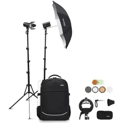 Godox AD100Pro - K2 Dual flash Backpack kit