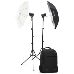 Godox AD100Pro - K2 Dual flash Backpack kit