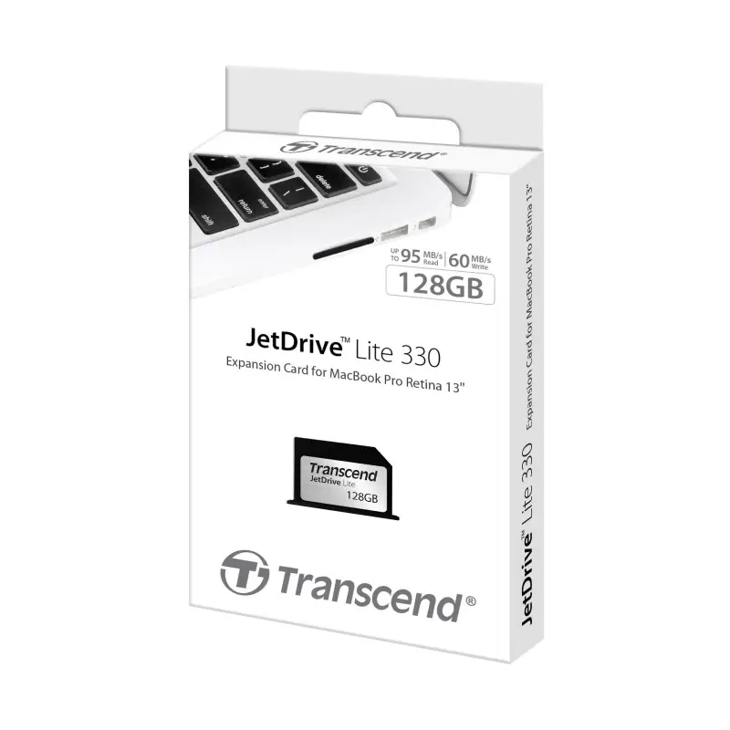 Transcend JetDrive Lite 330 128G - karta pamięci do MacBook Pro 13 Retina 2012-15