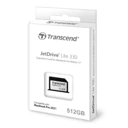 Transcend JetDrive Lite 330 512G - karta pamięci do MacBook Pro 13 Retina 2012-15