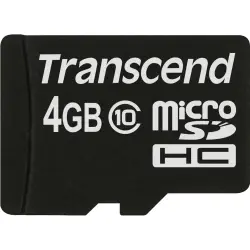 Karta pamięci  Transcend microSDHC          4GB Class 10