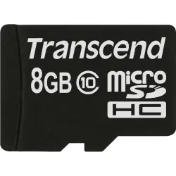 Karta pamięci  Transcend microSDHC          8GB Class 10