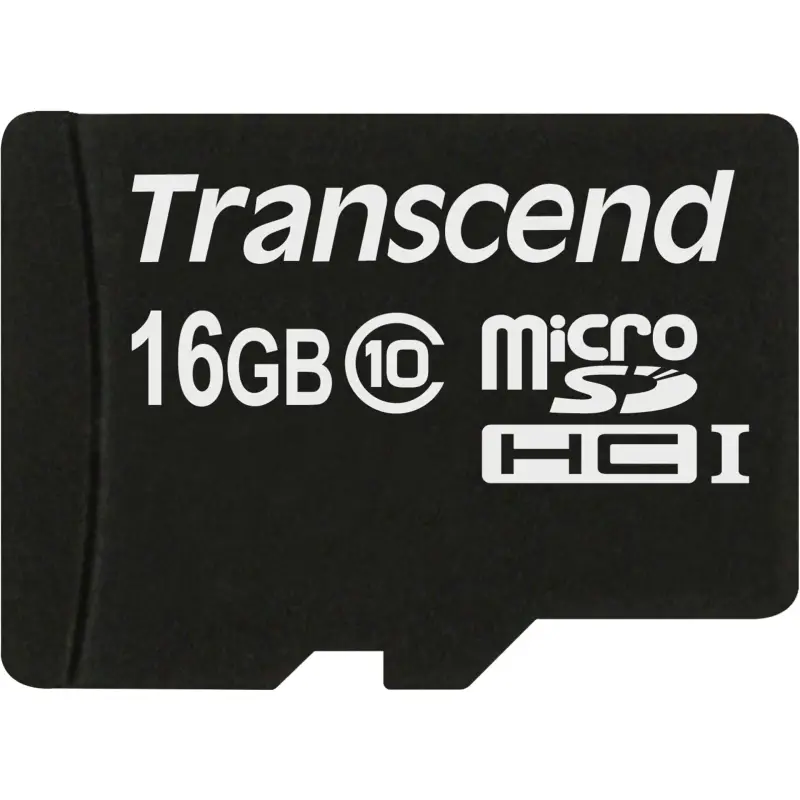 Karta pamięci  Transcend microSDHC         16GB Class 10