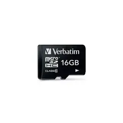 Verbatim microSDHC          16GB Class 10 UHS-I