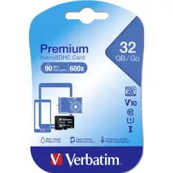 Verbatim microSDHC          32GB Class 10 UHS-I