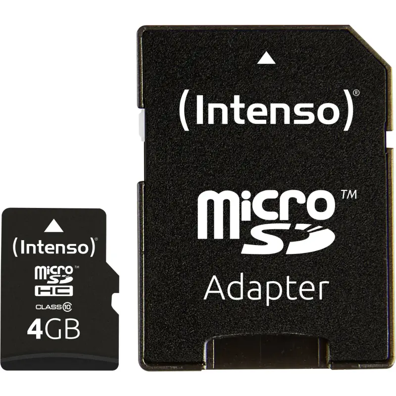 Karta pamięci  Intenso microSDHC            4GB Class 10