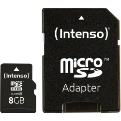 Karta pamięci  Intenso microSDHC            8GB Class 10