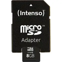 Karta pamięci  Intenso microSDHC            8GB Class 10