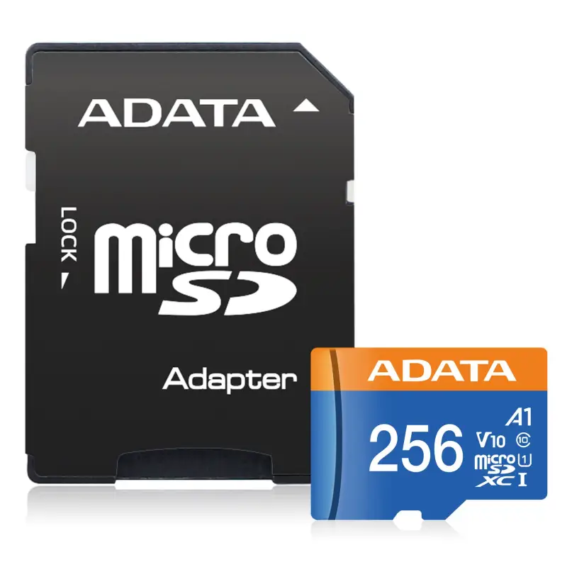 Karta pamięci  ADATA CARD MICROSDHC       256GB UHS-I CL10 100/20 MB/s W/1 Adap.
