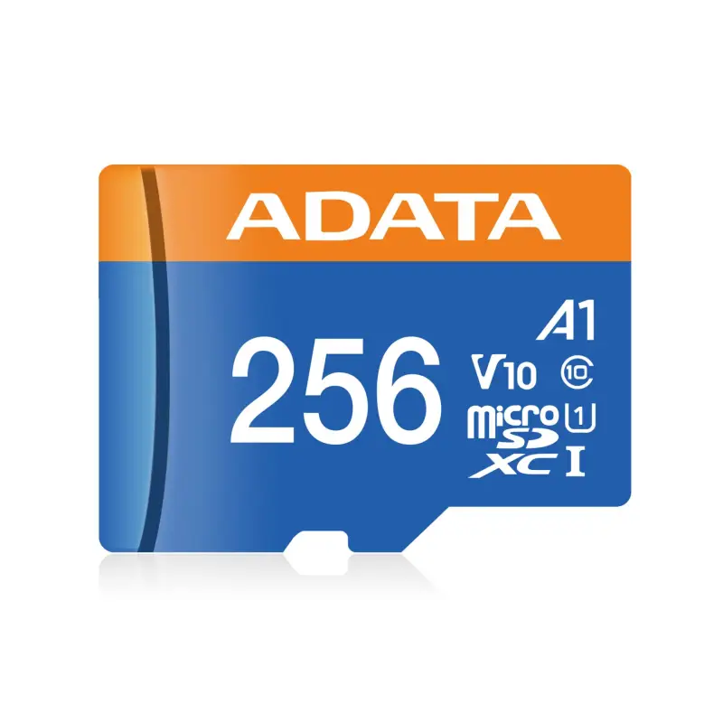 Karta pamięci  ADATA CARD MICROSDHC       256GB UHS-I CL10 100/20 MB/s W/1 Adap.