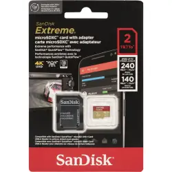 SanDisk microSDXC            2TB Extreme A2 C10 V30 UHS-I U3