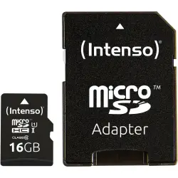 Karta pamięci  Intenso microSDHC Card      16GB Class 10 UHS-I Premium