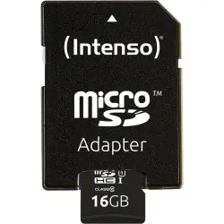 Karta pamięci  Intenso microSDHC Card      16GB Class 10 UHS-I Premium