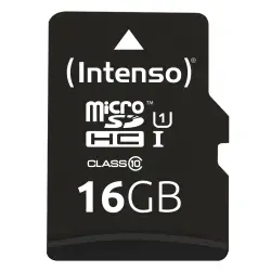 Karta pamięci  Intenso microSDHC Card      16GB Class 10 UHS-I Premium