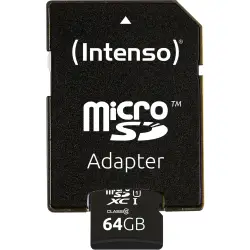 Karta pamięci  Intenso microSDXC Card      64GB Class 10 UHS-I Premium