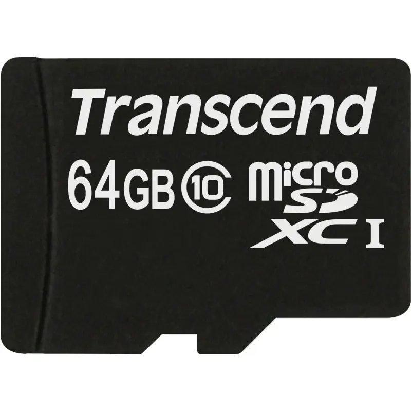 Karta pamięci  Transcend microSDXC         64GB Class 10 + SD Adapter