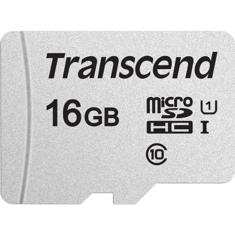 Karta pamięci  Transcend microSDHC 300S    16GB Class 10 UHS-I U1