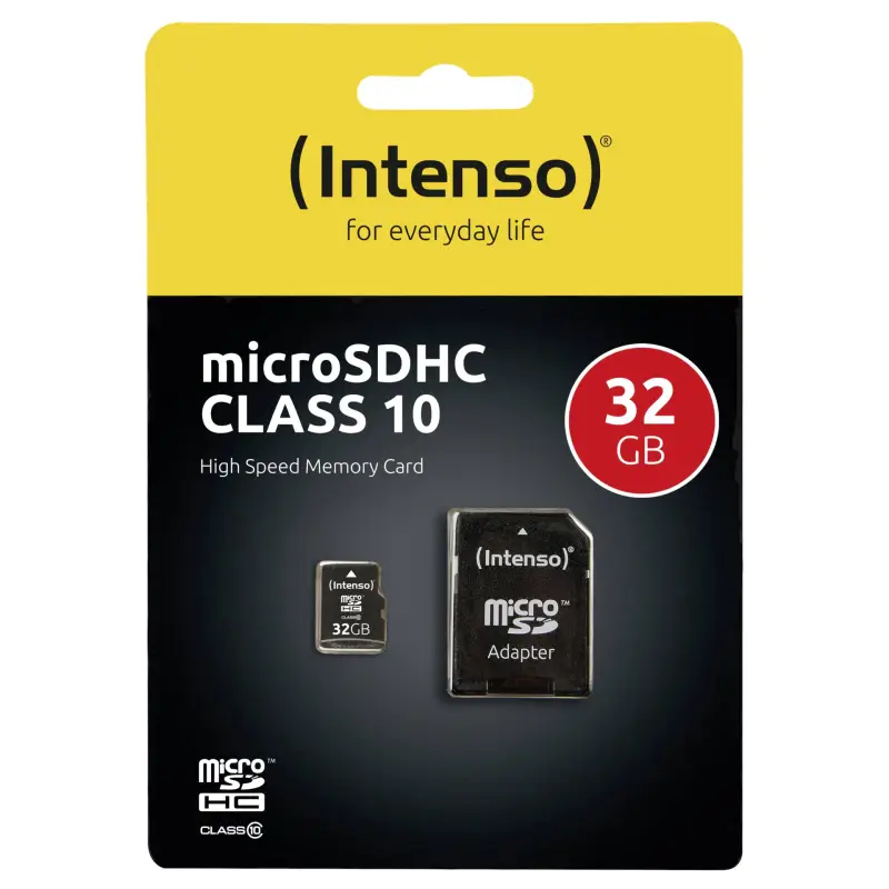Karta pamięci  Intenso microSDHC           32GB Class 10
