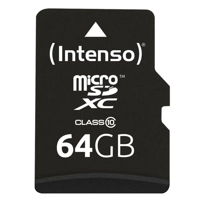 Karta pamięci  Intenso microSDXC           64GB Class 10