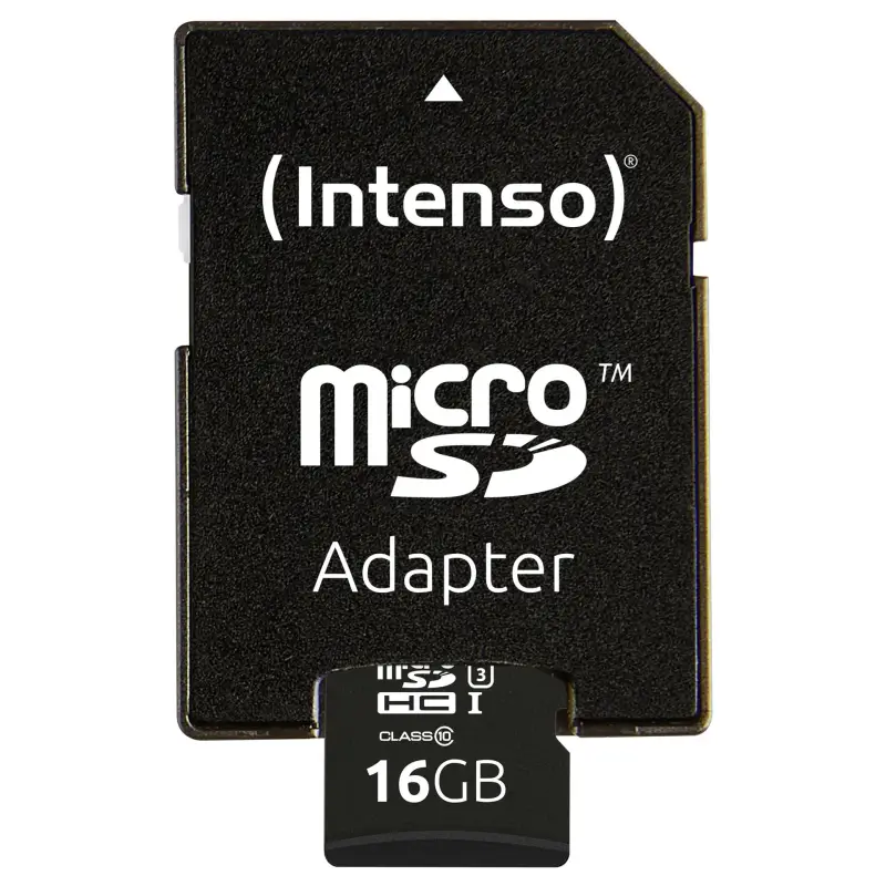 Karta pamięci  Intenso microSDHC           16GB Class 10 UHS-I Professional