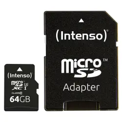 Karta pamięci  Intenso microSDXC           64GB Class 10 UHS-I Professional