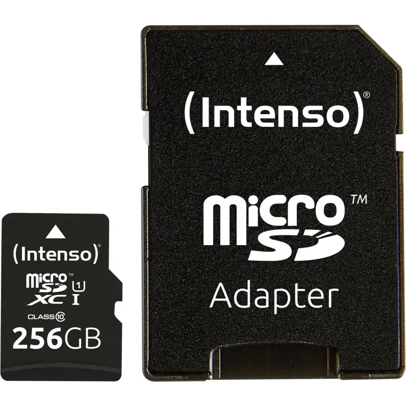 Karta pamięci  Intenso microSDXC Cards    256GB Class 10 UHS-I Premium