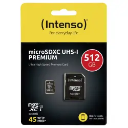 Karta pamięci  Intenso microSDXC Cards    512GB Class 10 UHS-I Premium