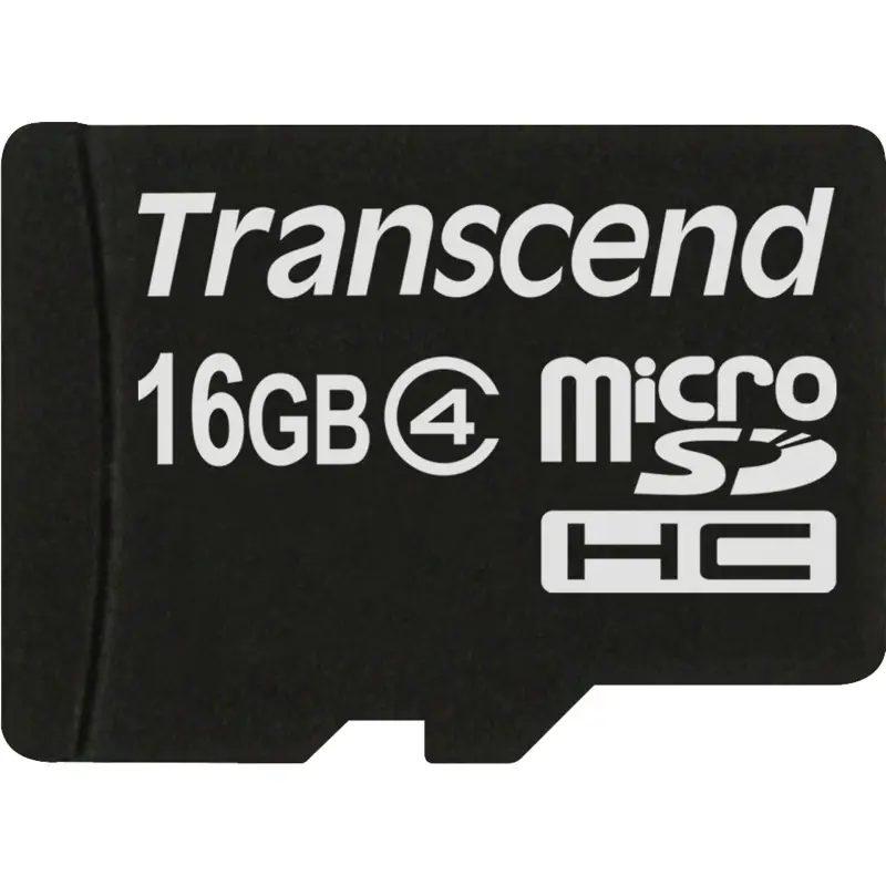 Karta pamięci  Transcend microSDHC         16GB Class 4